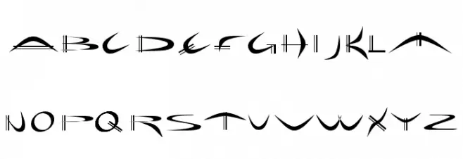 Holiday hardcore Bold Schriftart Groß
