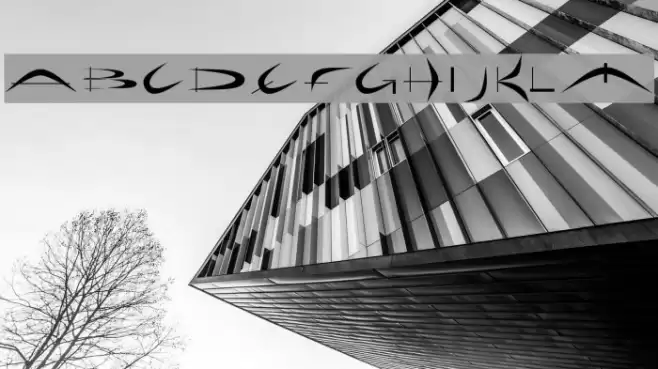 Holiday hardcore Font examples