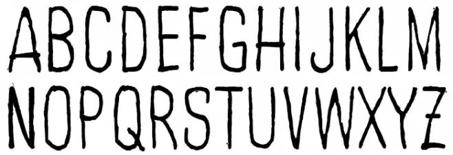 Holiday with Me Regular Fonte MAIÚSCULAS