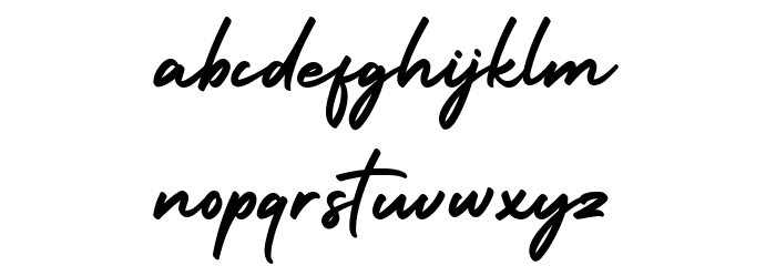 Holiday2 Regular Font LOWERCASE