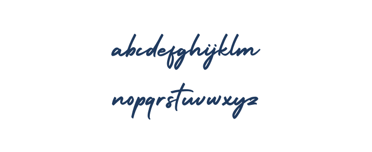 Holiday2 Regular Lowercase