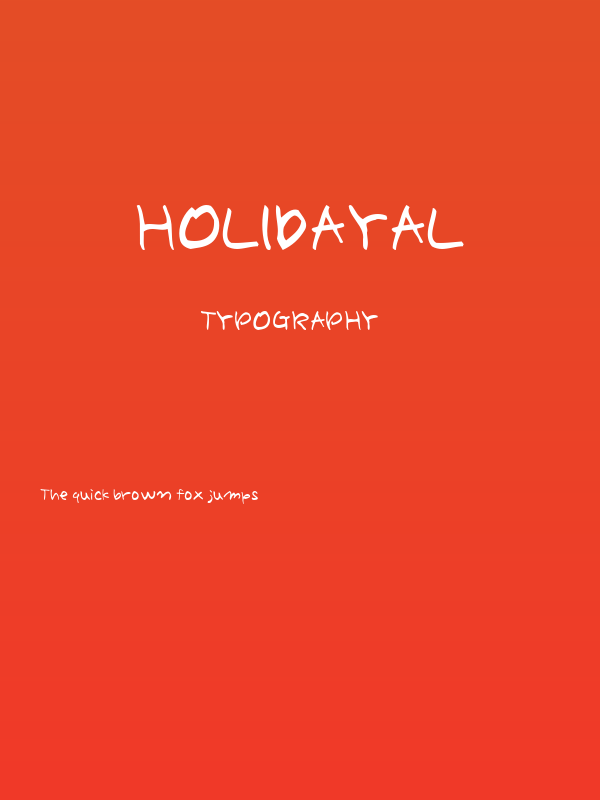 HolidayAL Poster