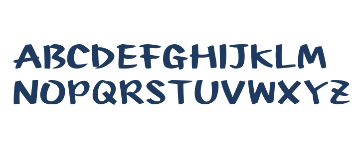 HolidayBoldAl Uppercase