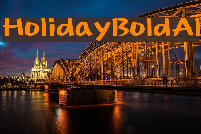HolidayBoldAl Example 1