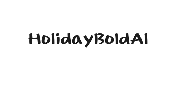 HolidayBoldAl Logo