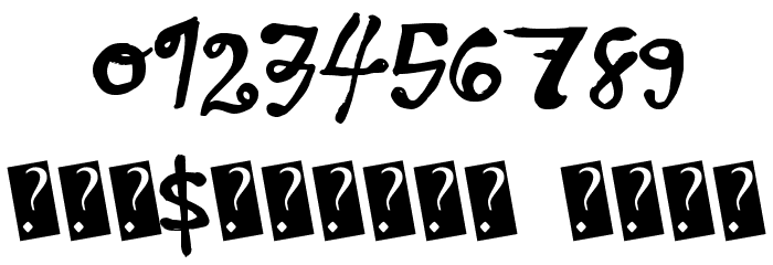 HolidayEvent Font OTHER CHARS