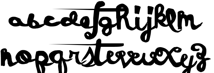 HolidayEvent Font LOWERCASE