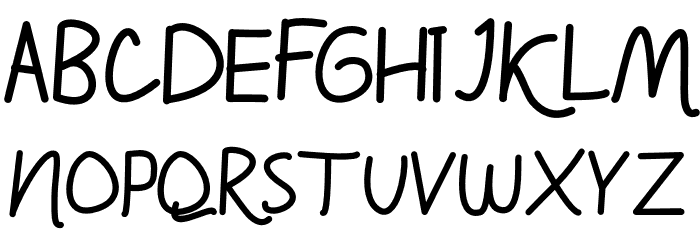 HolidayFunday Font Litere mari