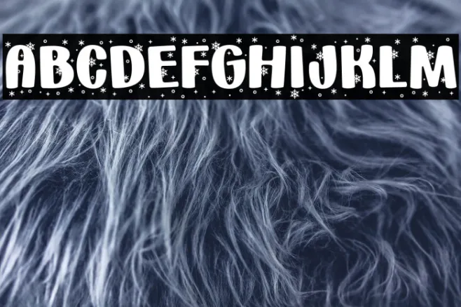 HolidaySnowflakes-Regular Example 1