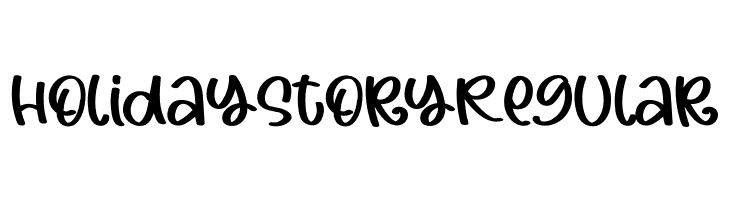 HolidayStoryRegular  नि: शुल्क फ़ॉन्ट्स डाउनलोड