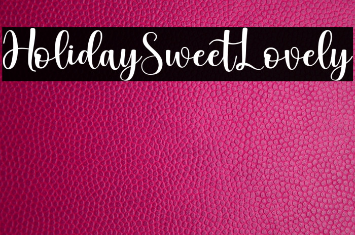 HolidaySweetLovely Example 2