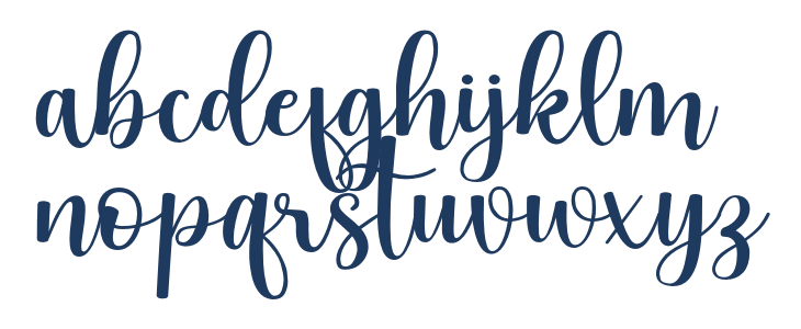 HolidaySweetLovely Lowercase