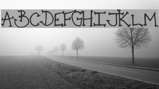 Holiday_Serif Polices examples