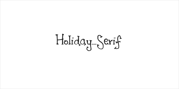 Holiday_Serif Logo