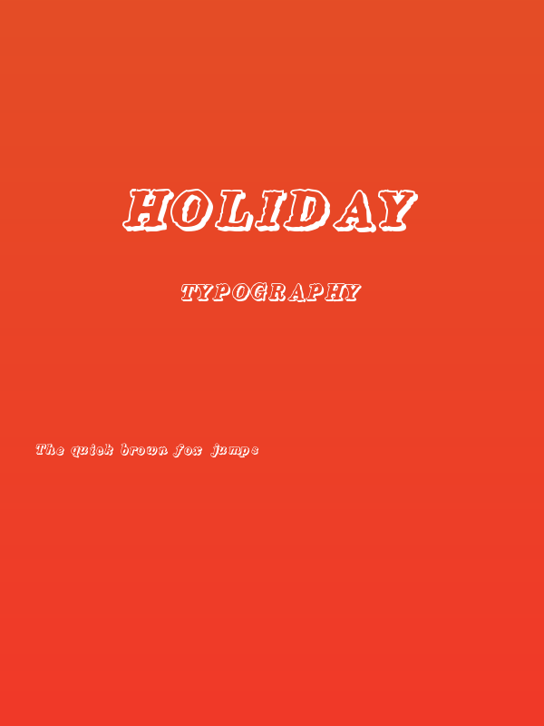 Holiday Poster