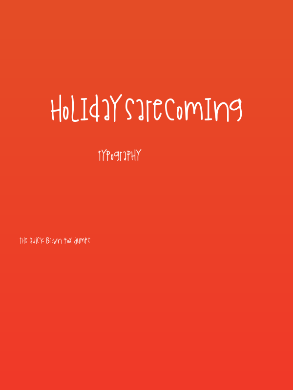 HolidaysAreComing Poster
