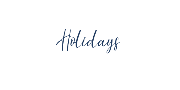 Holidays Logo