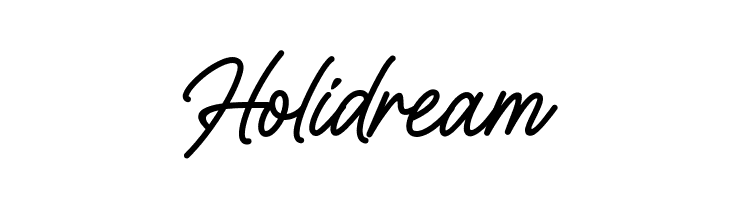 Holidream  Descarca Fonturi Gratis