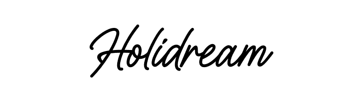 Holidream  baixar fontes gratis