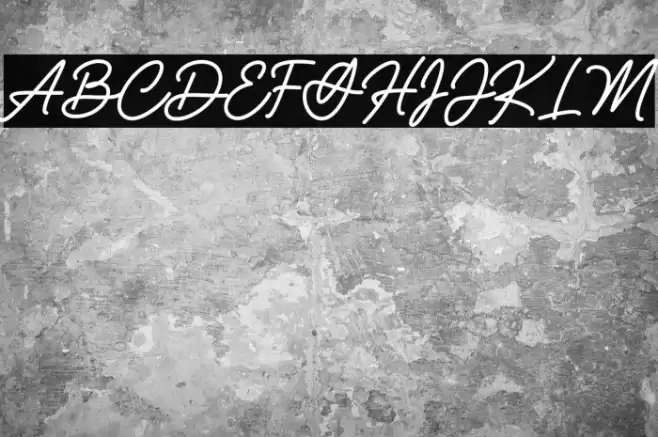 Holidream Font examples