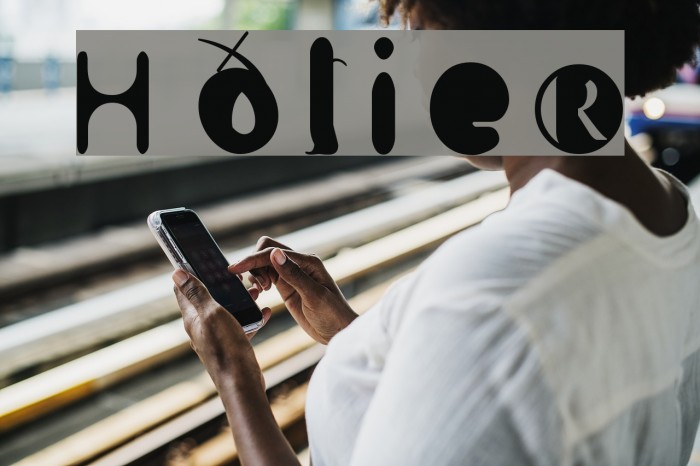 Holier Font examples