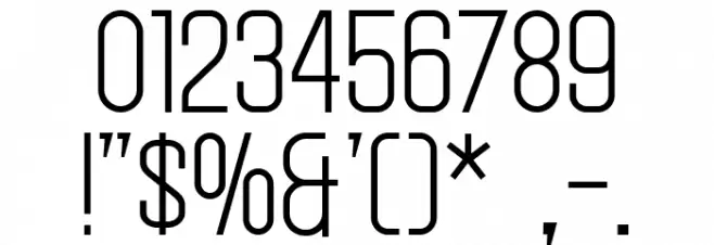 Holigas Шрифта ДРУГИЕ символов