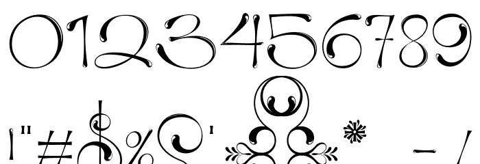 Holin Jusi Regular Font OTHER CHARS