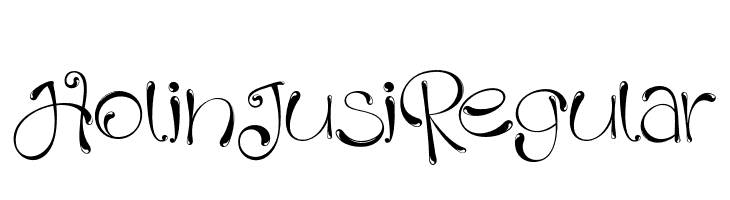 Holin Jusi Regular  Frei Schriftart Herunterladen