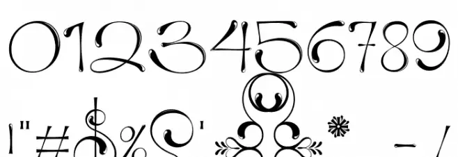 Holin Jusi Regular Font OTHER CHARS