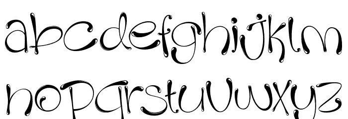 Holin Jusi Regular Font LOWERCASE