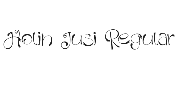 Holin Jusi Regular Logo