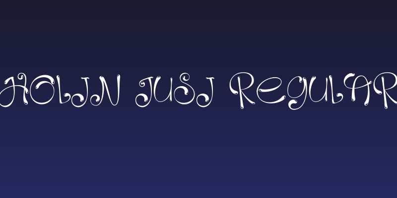 Holin Jusi Regular Social Header