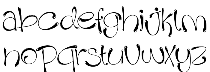 Holin Jusi Regular Font LOWERCASE