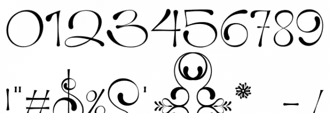 HolinJusi Font OTHER CHARS