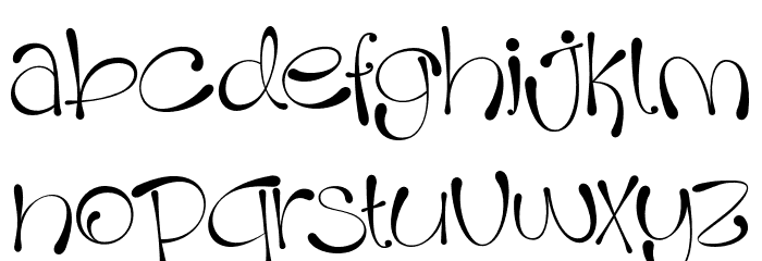 HolinJusi Font LOWERCASE