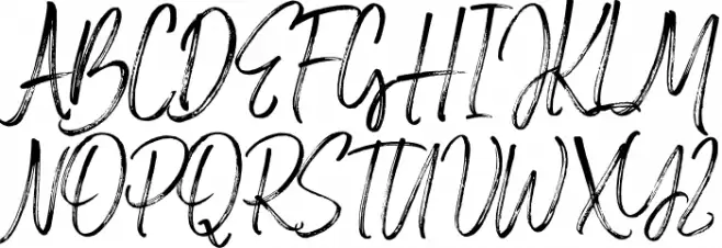 Holingston Schriftart Groß