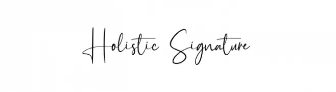 Holistic Signature  नि: शुल्क फ़ॉन्ट्स डाउनलोड