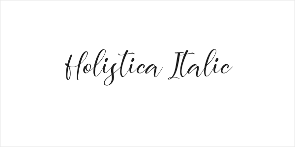 Holistica Italic Logo