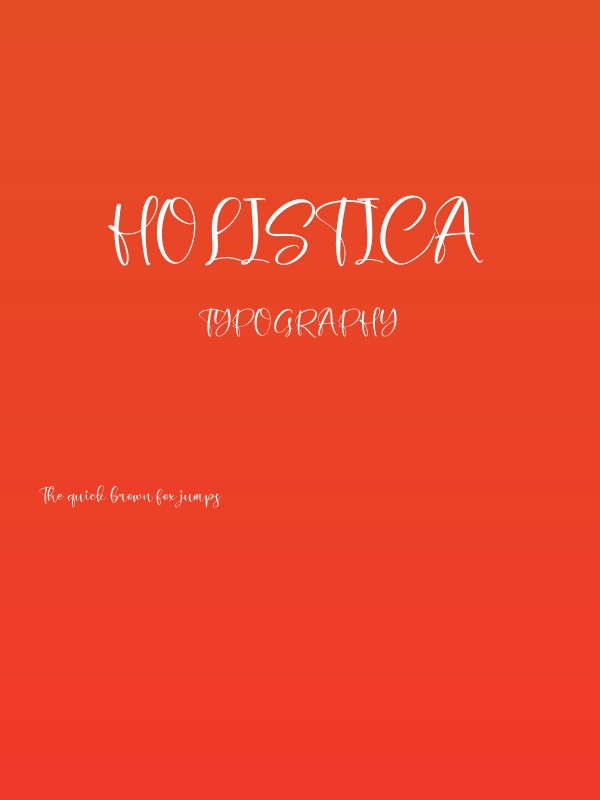Holistica Poster