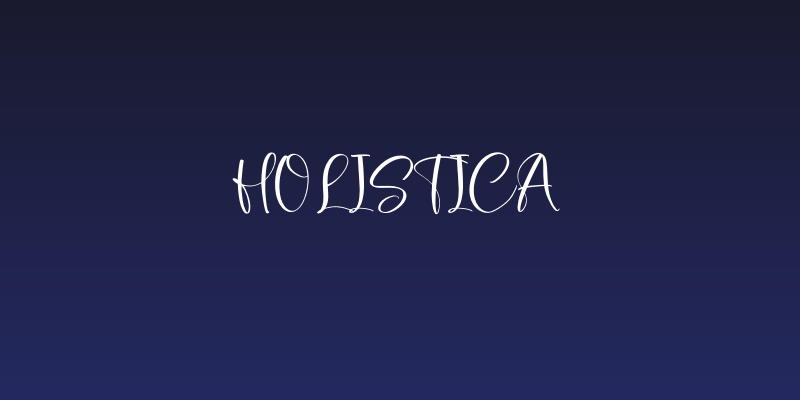 Holistica Social Header