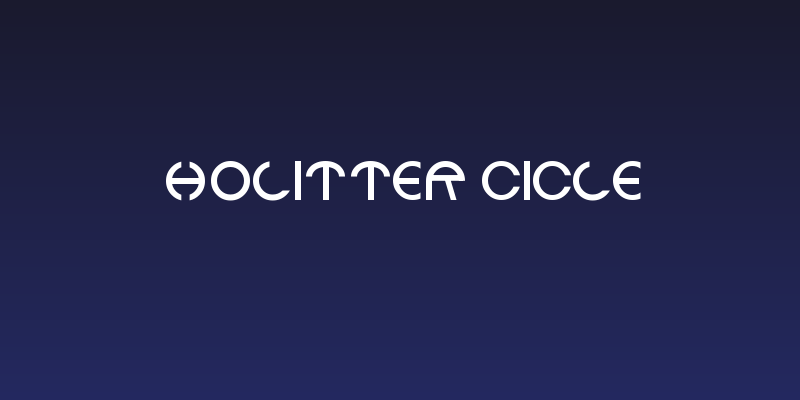 Holitter Cicle Social Header