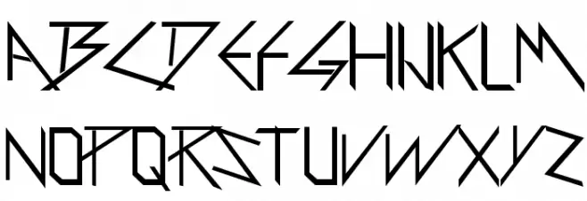 Holitter Forge Шрифта ВЕРХНИЙ