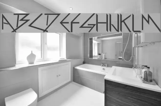 Holitter Forge Font examples