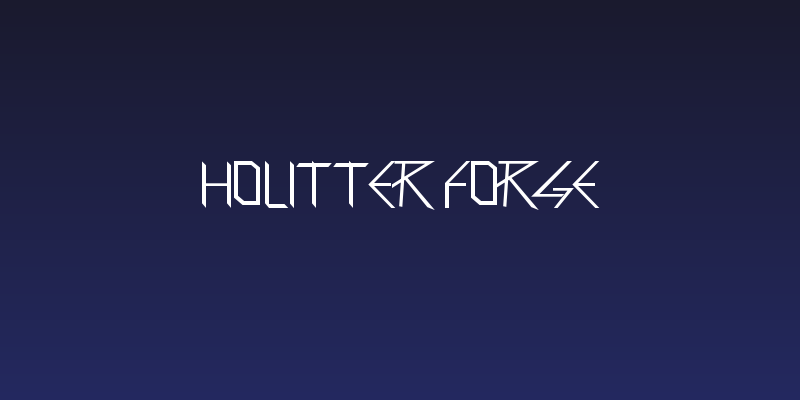 Holitter Forge Social Header