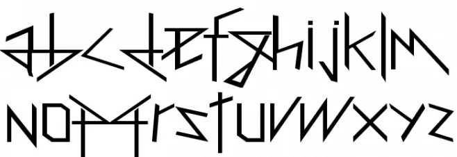 Holitter Forge Font Litere mici