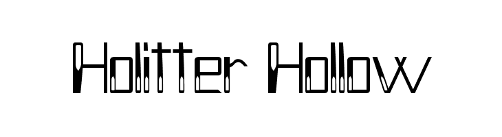 Holitter Hollow  Fuentes Gratis Descargar