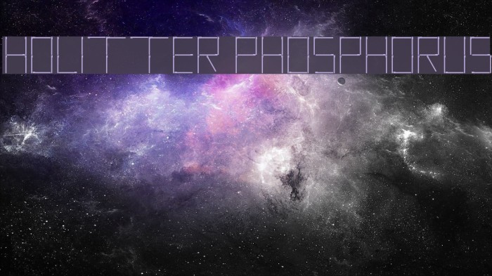 Holitter Phosphorus Example 2