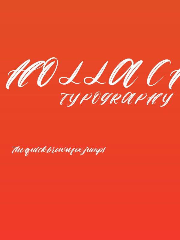 Holla Christmas Poster