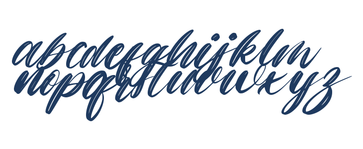 Holla Christmas Lowercase