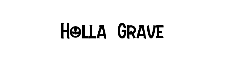 Holla Grave  font caratteri gratis